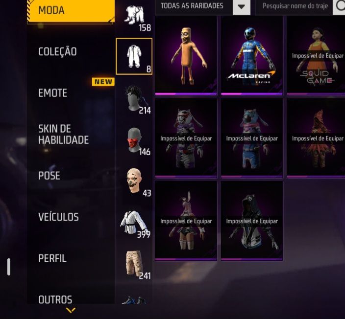 Conta freefire
