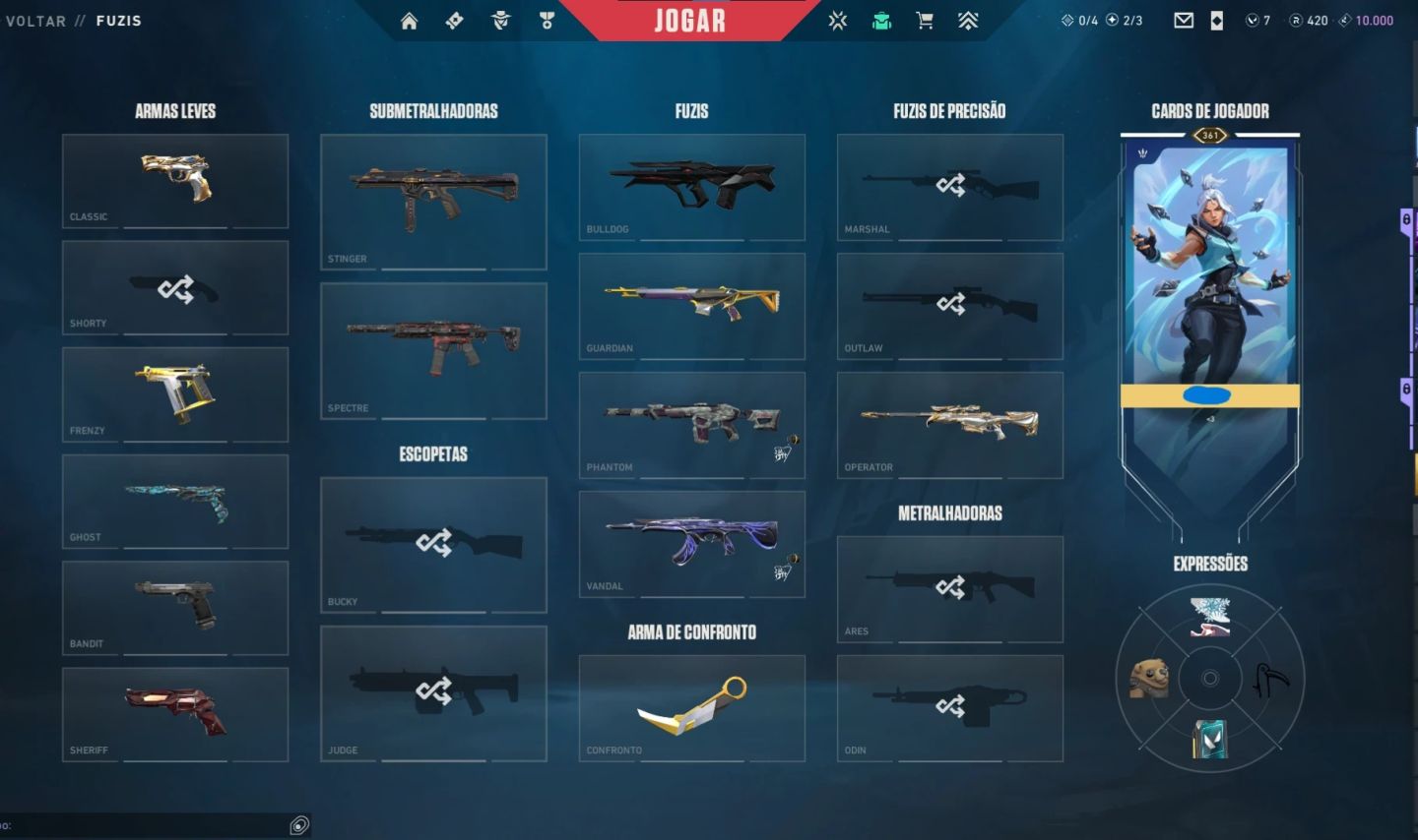 Conta valorant mais de 3k gastos