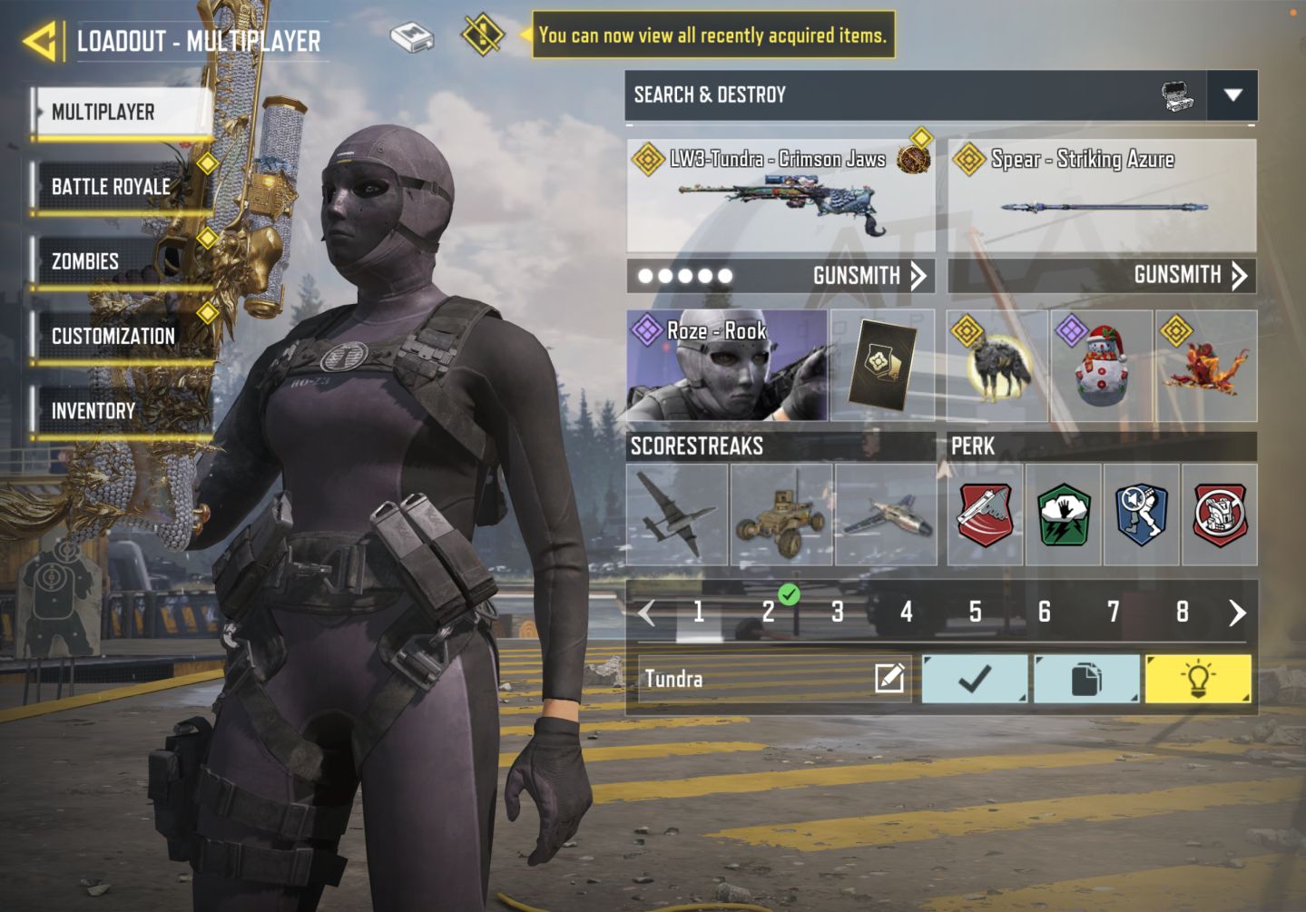 Conta Top Full Sniper
