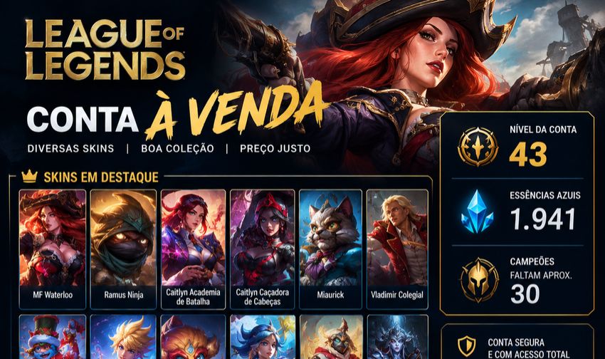 CONTA LVL 43 | 16 skin | Platina I