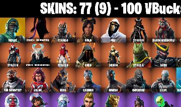 CONTA FORTNITE com Reflex | DRIFT STEAGIO 5 | GOLD | XEV e 77 SKINS