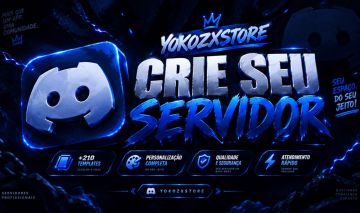 [DISCORD] Criação e Personalização de Servidores | +200 Templates | Orçamento.