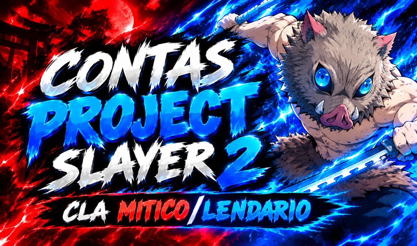 PROJECT SLAYERS 2 | CONTAS LEVEL + ITENS | CLÃ LENDÁRIO/MÍTICO