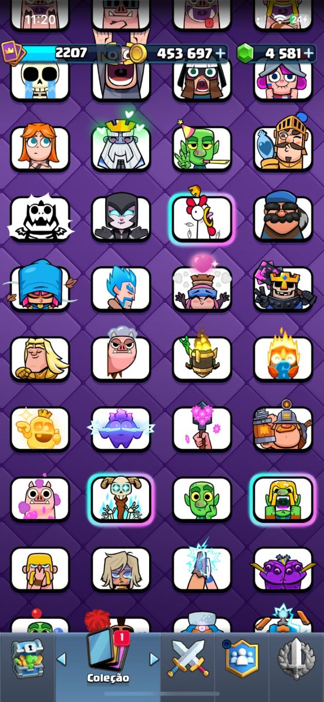Conta Campeã no Clash Royale | Alto Nível | Pronta pra Rank
