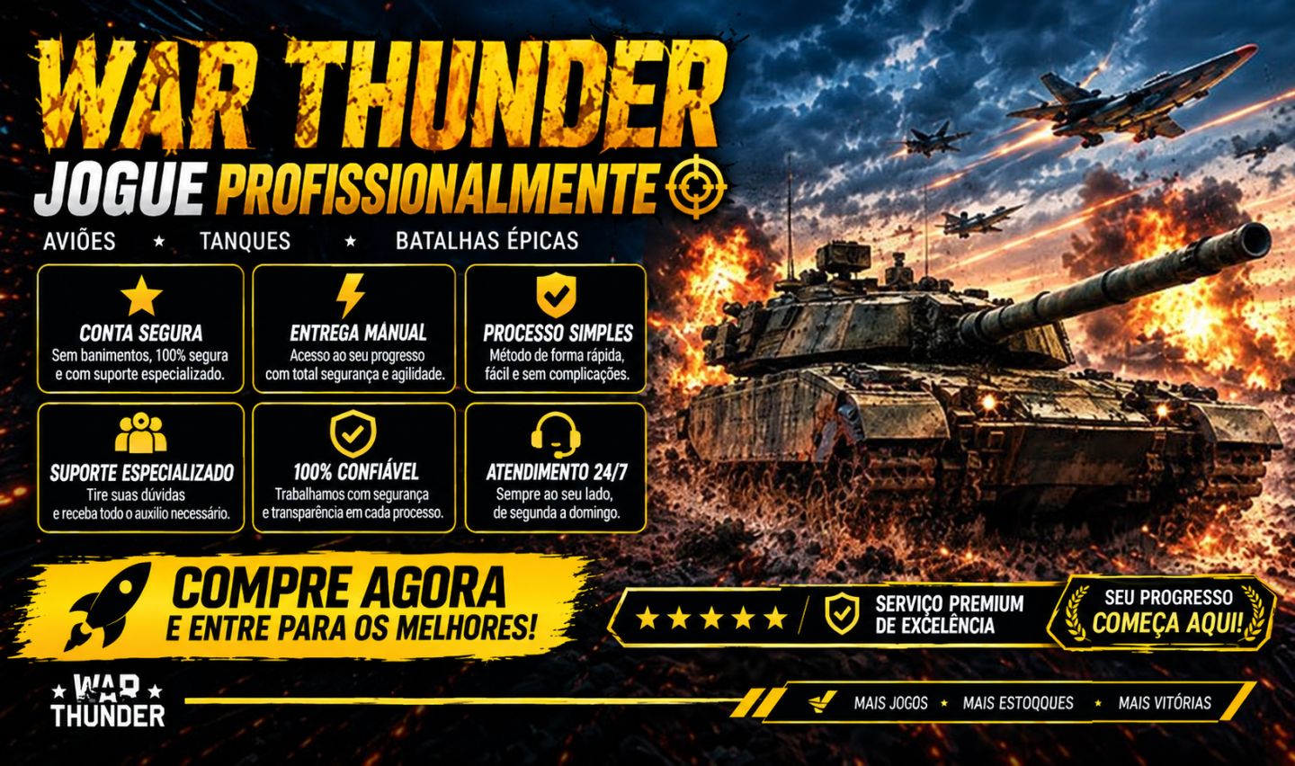 GRIND WAR THUNDER BARATO E NÃO PRECISA TER PREMIUM!