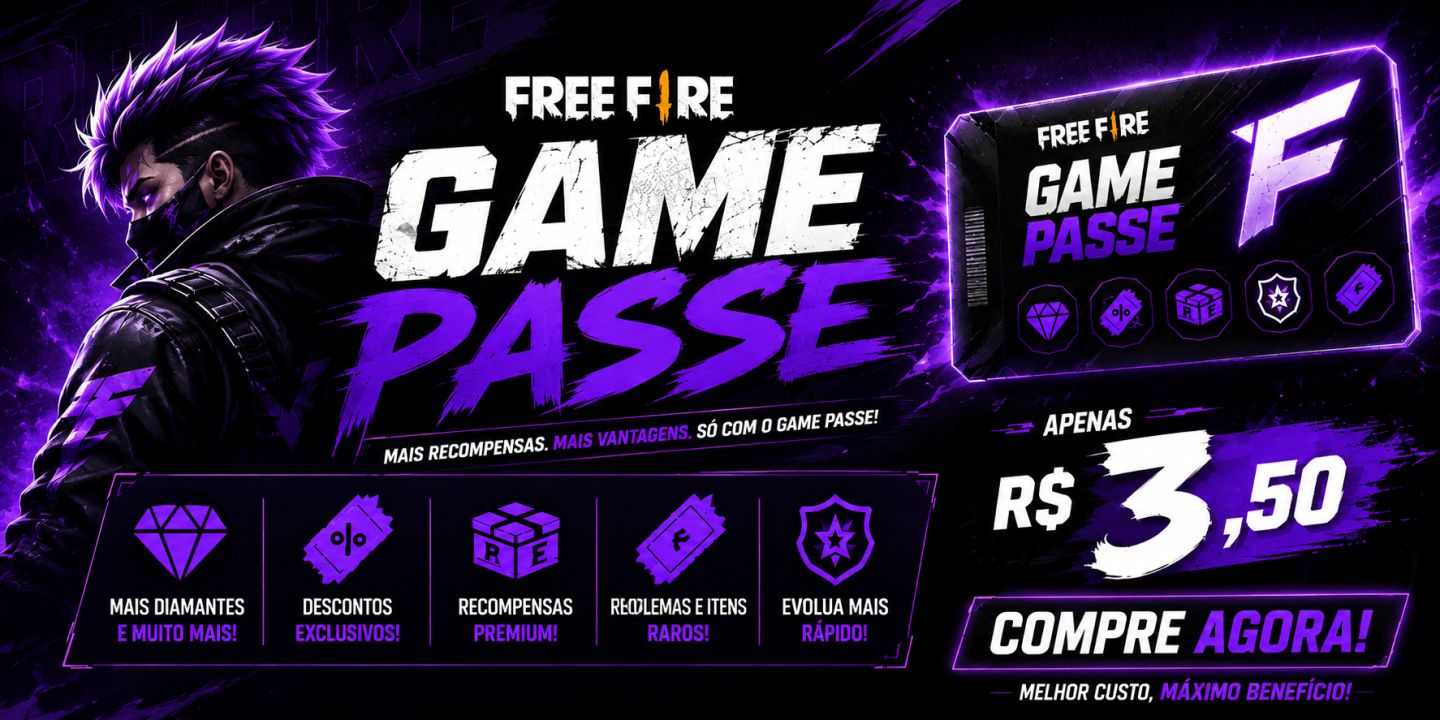 Passe do FREE FIRE!!!!!