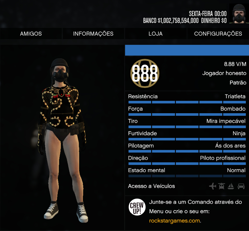 GTA 5 ONLINE PC - CONTAS UPADAS
