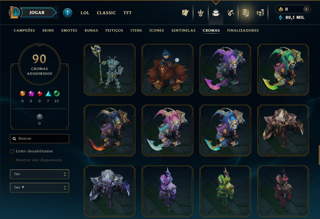 SKIN LENDÁRIA RIVEN EMISSÁRIA + [ CONTA COM 200 SKINS HABILITADAS ] + TROCA NICK