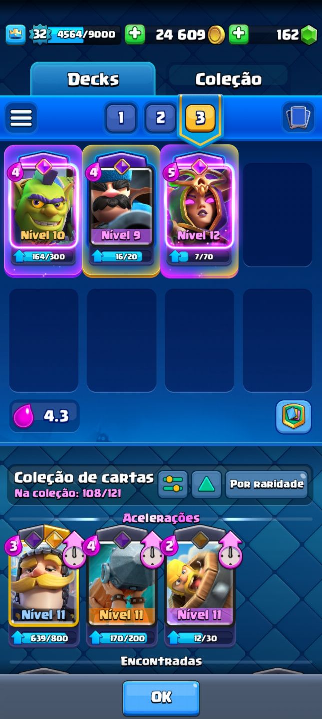 [NOVA CONTA UPADA] CONTA CLASH ROYALE | CONTA FULL ACESSO - PERMANENTE