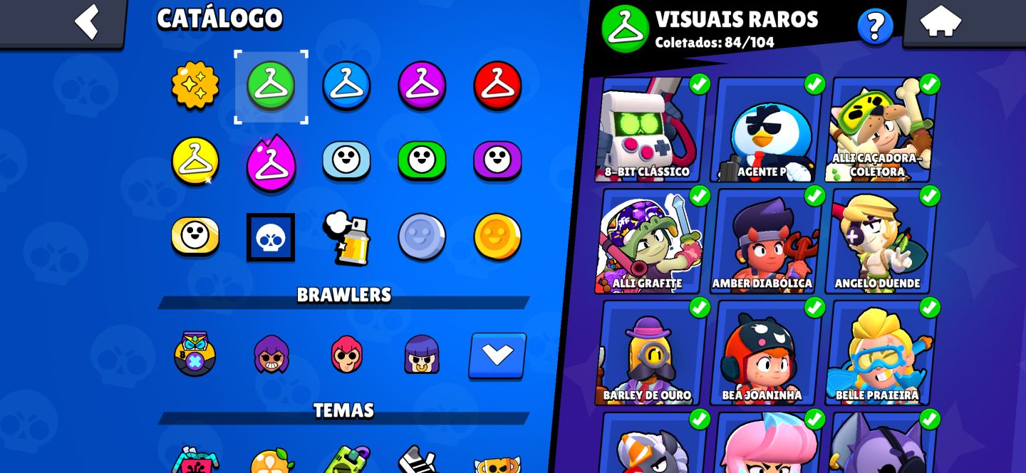 CONTA DE BRAWLS STARS 2018 (TODOS PRO PASSE)LEIA A DESCRIÇÃO +CLASH ROYALE