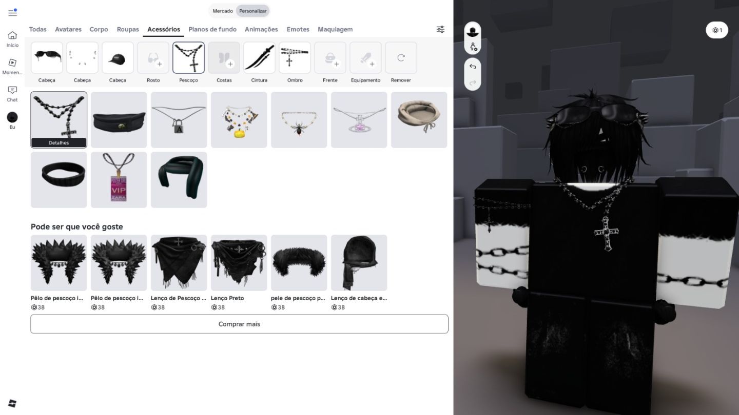 CONTA DE ROBLOX MUITO BOA! + BLOX FRUITS