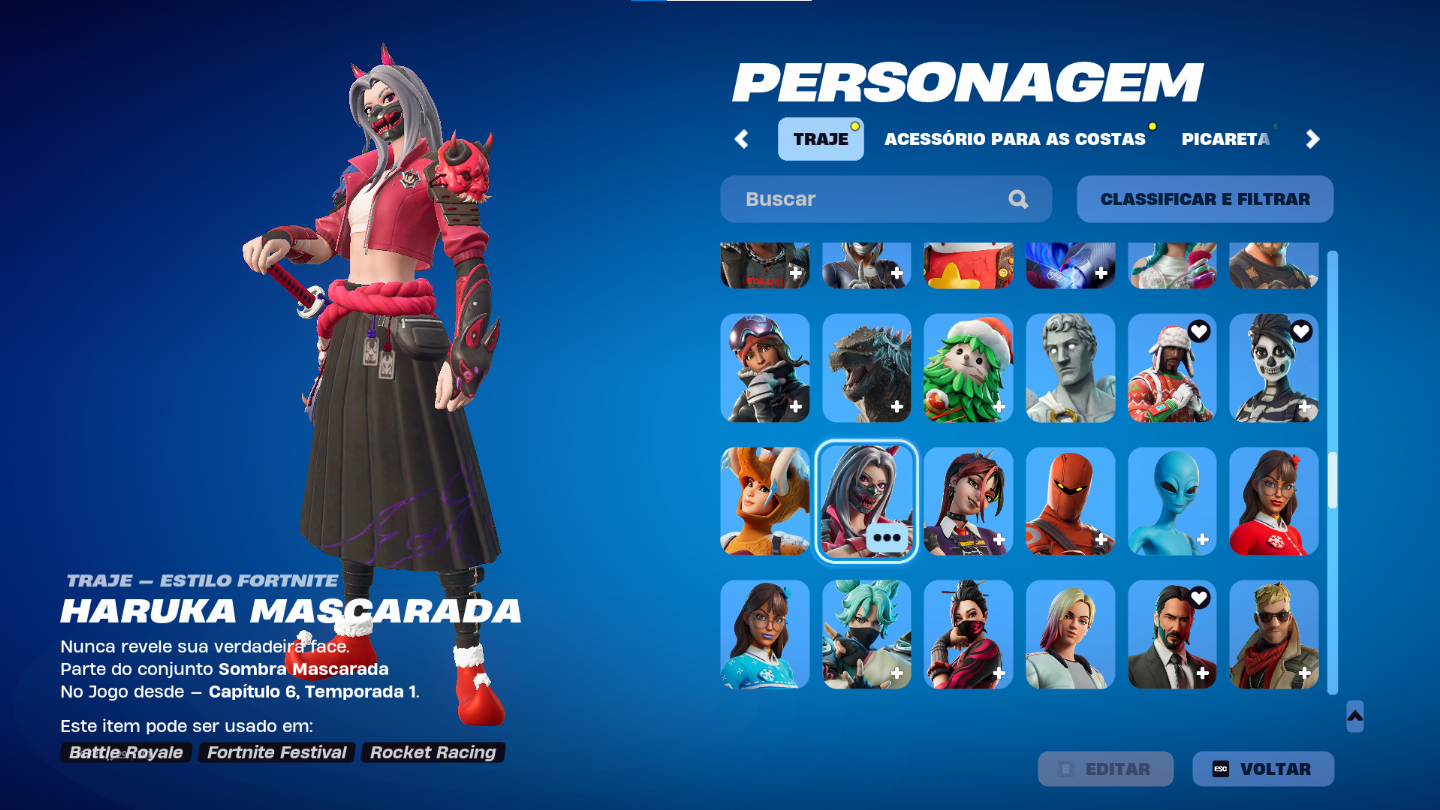 CONTA FORNITE RARA (OLHA DESCRIÇÃO)