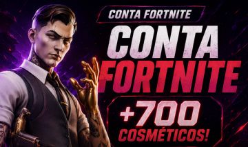 Conta fortnite /300+skins/picaretas 300+/emotes300+/ gliders300+