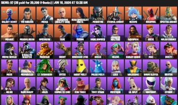 CONTA INCRÍVEL COM PARADIGM/ 97 SKINS / 103 PICARETAS / PROMOÇÃO