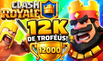 CONTA CLASH ROYALE 12K TROFÉUS |ARENA 29
