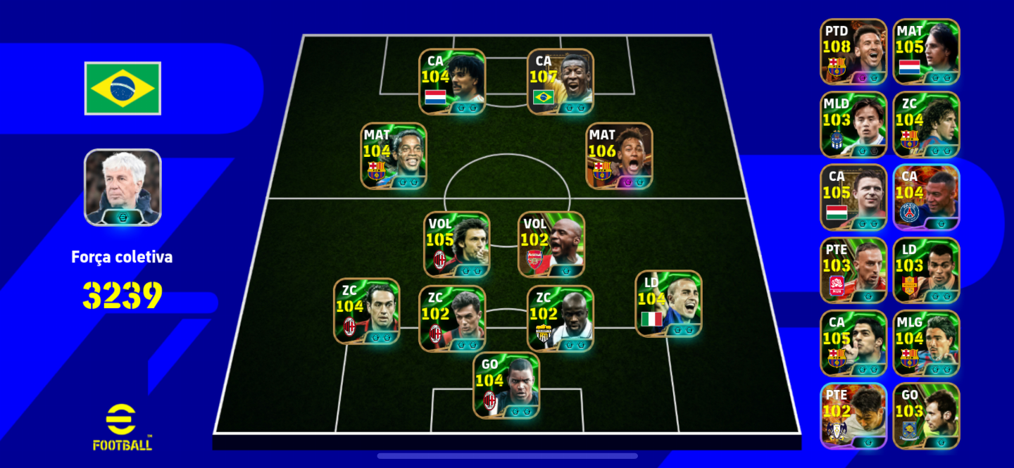 CONTA EFOOTBALL MOBILE, CONTA MUITO APELONA