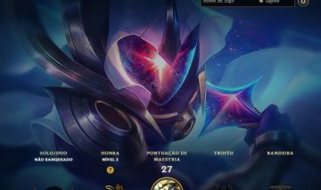 ( LVL 21 MASTER YI ESPADA CÓSMICA ) 4 SKINS + 14 CHAMPS ( SERVER BR - SEM ELO )