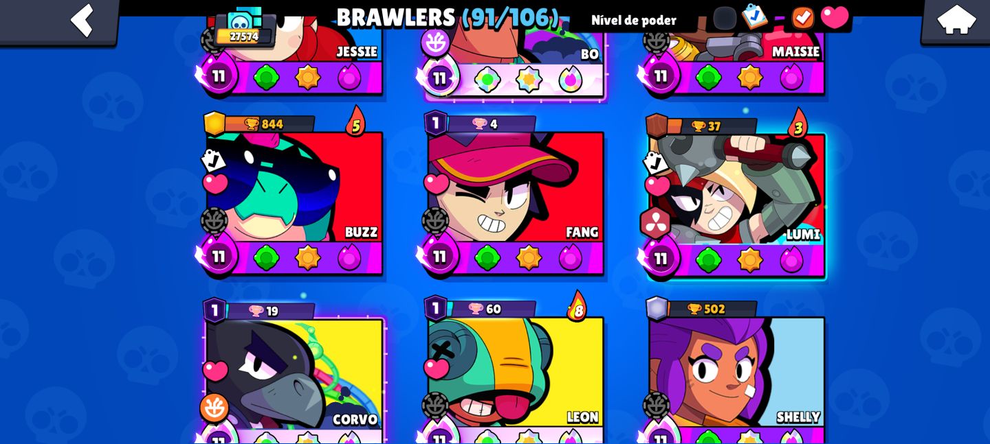 Conta Supercell Id, com Clash Royale, Clash of clans e brawl stars