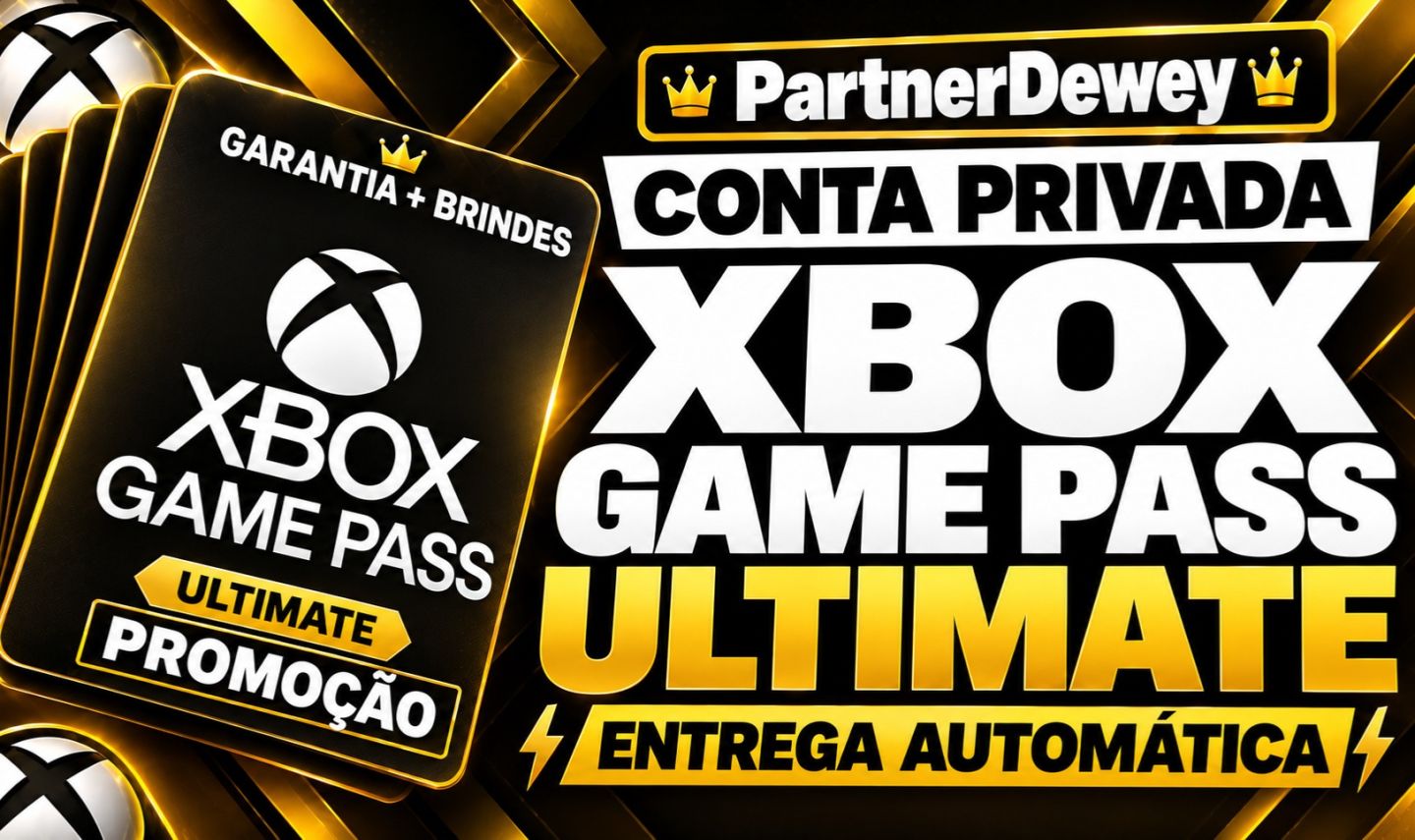 Gamepass Ultimate Conta Privada (Console, Pc, Xcloud)+ (Entrega Automatica)