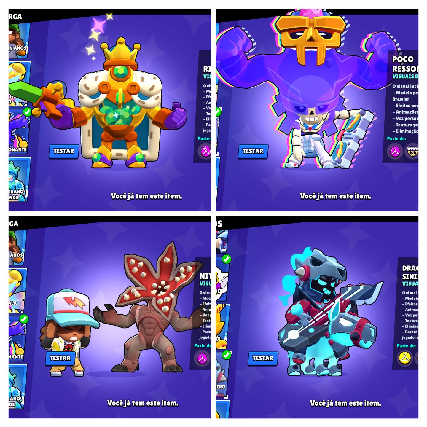 CONTA BRAW 52K | 50 PERSONAGENS NÍVEL 11 / MAIS DE 370 SKINS TOPS / FAMA SOLAR 1