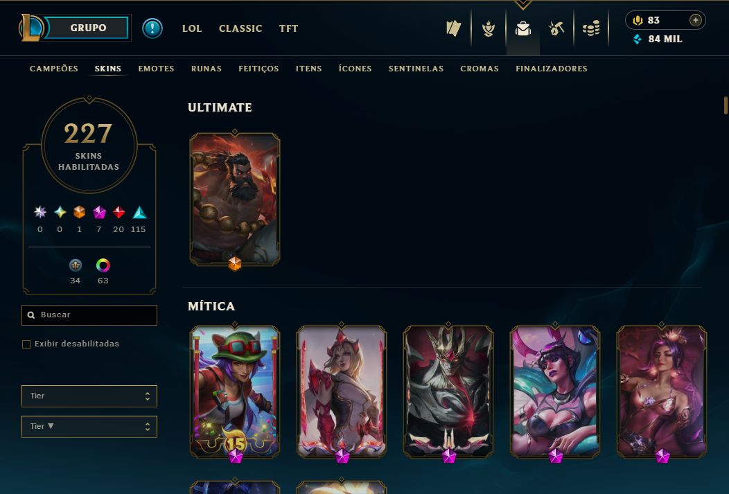 CONTA VALORANT + LOL FULL ACESSO CHEIA DE SKINS!!