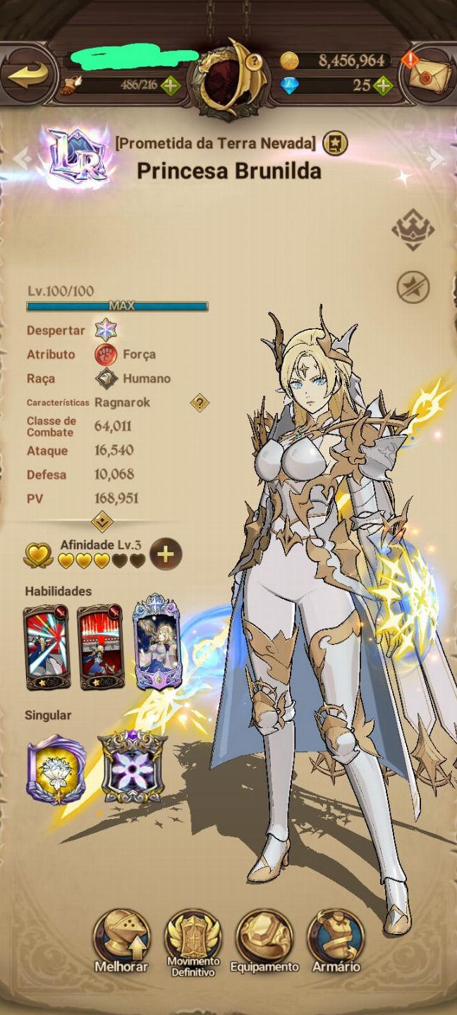 CONTA De 7DS com COLLAB RE ZERO + SLIME + SOLO