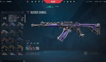 61 SKINS | 4 FACAS | REAVER VANDAL | SILVER 3