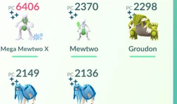 Mewtwo Shiny com fundo + lendários shinys + brilhantes + 100% - Conta Pokemon Go