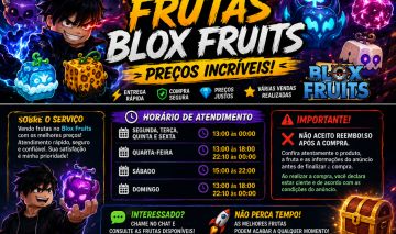 Frutas Físicas - Blox Fruits