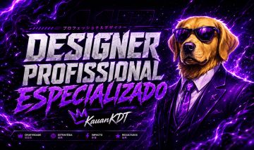DESIGNER PROFISSIONAL CAPAS DE ANUNCIOS, TABELAS, THUMBNAILS, BANNERS!!!