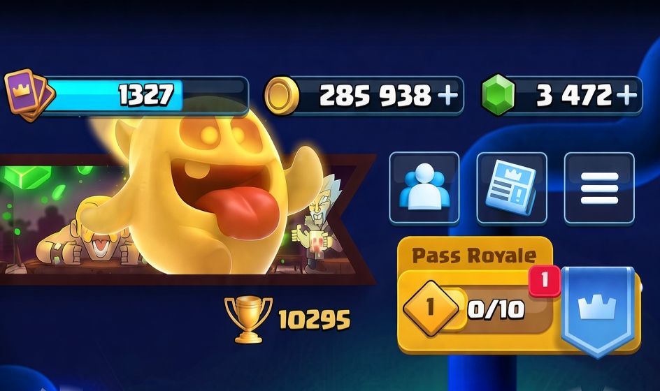 Conta Clash Royale 10k troféus