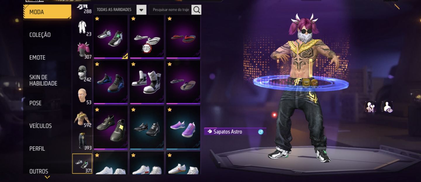 CONTA FREE FIRE SEGUNDO PASSE E ANGELICAL