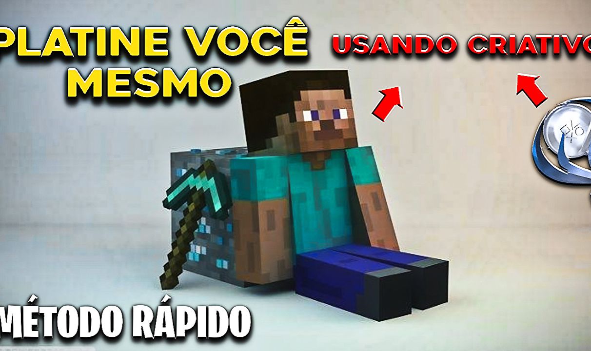 MINECRAFT -TUDO PELO CRIATIVO- PLAYSTATION !
