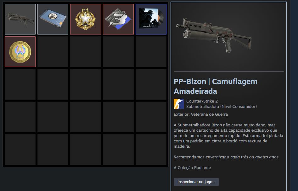 Conta CS2 10k+ com bom trust factor