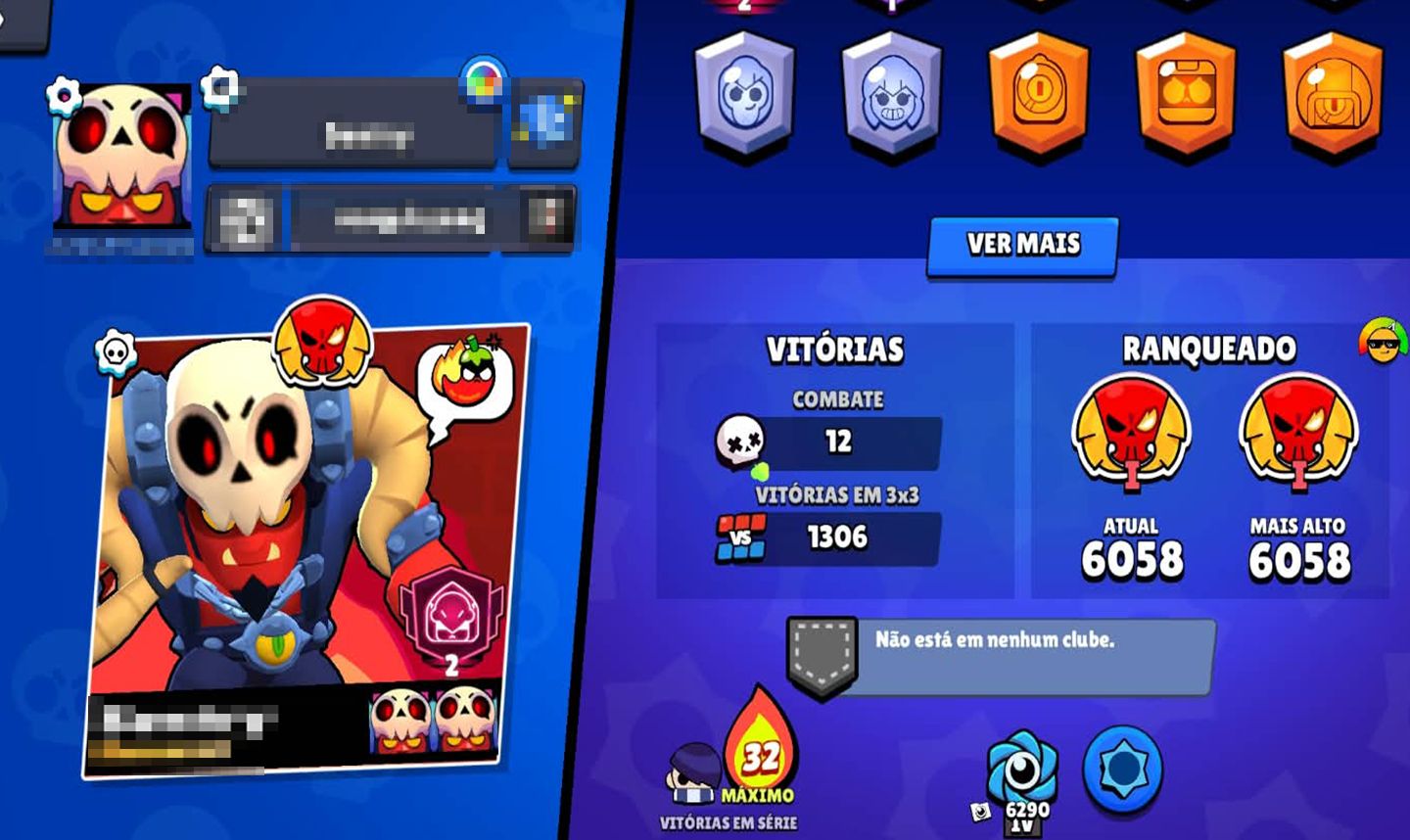 +13K TROFÉUS | LENDÁRIO 1 | 53 BRAWLERS | 11 BRAWLERS MAX