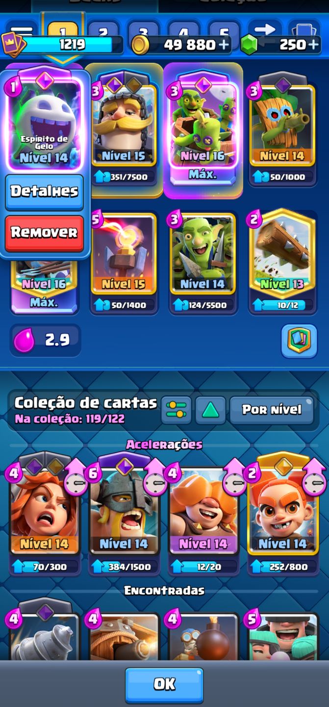 CONTA CLASH ROYALE 9.672 TROFÉUS | 7 ANOS DE CONTA
