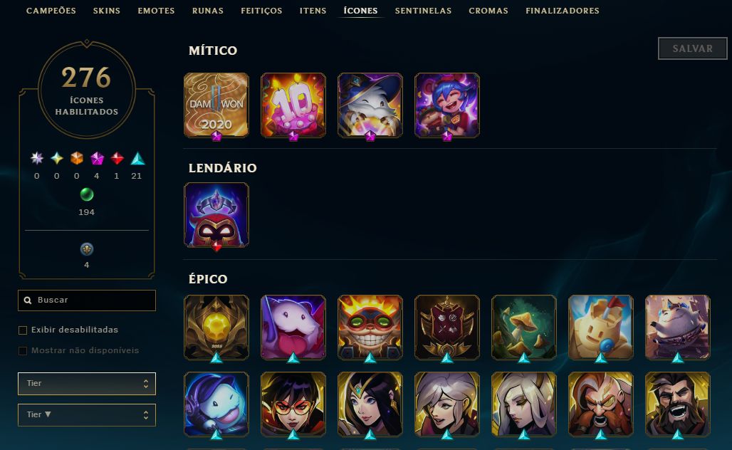 CONTA LOL +10 ANOS LVL 349 | 181 SKINS | TODOS CAMPEÕES | RIOT KAYLE/BLITZ |