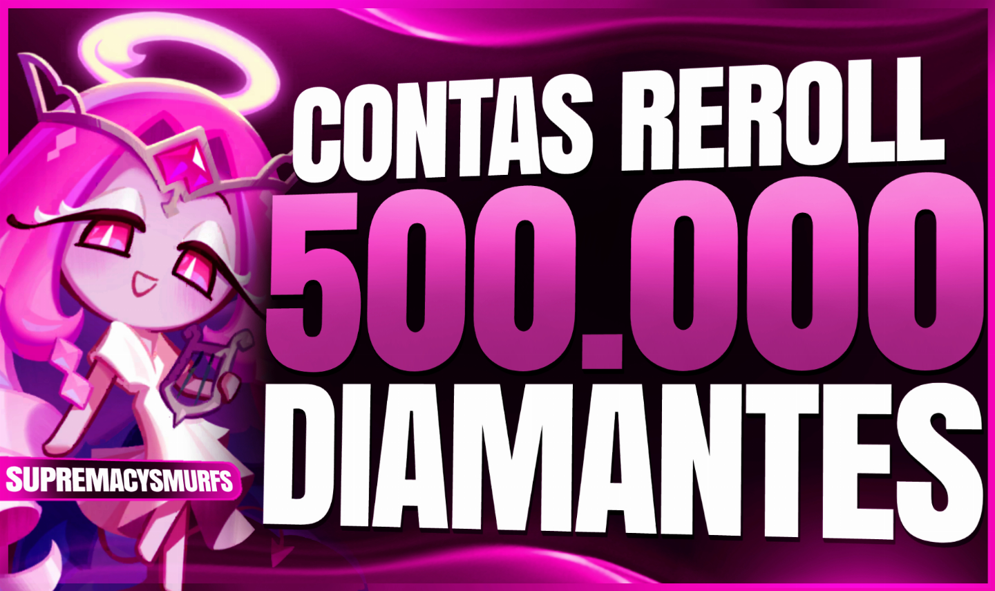 COMPRO CHEGO 300.000+ Diamantes Contas Cookie Run Kingdom