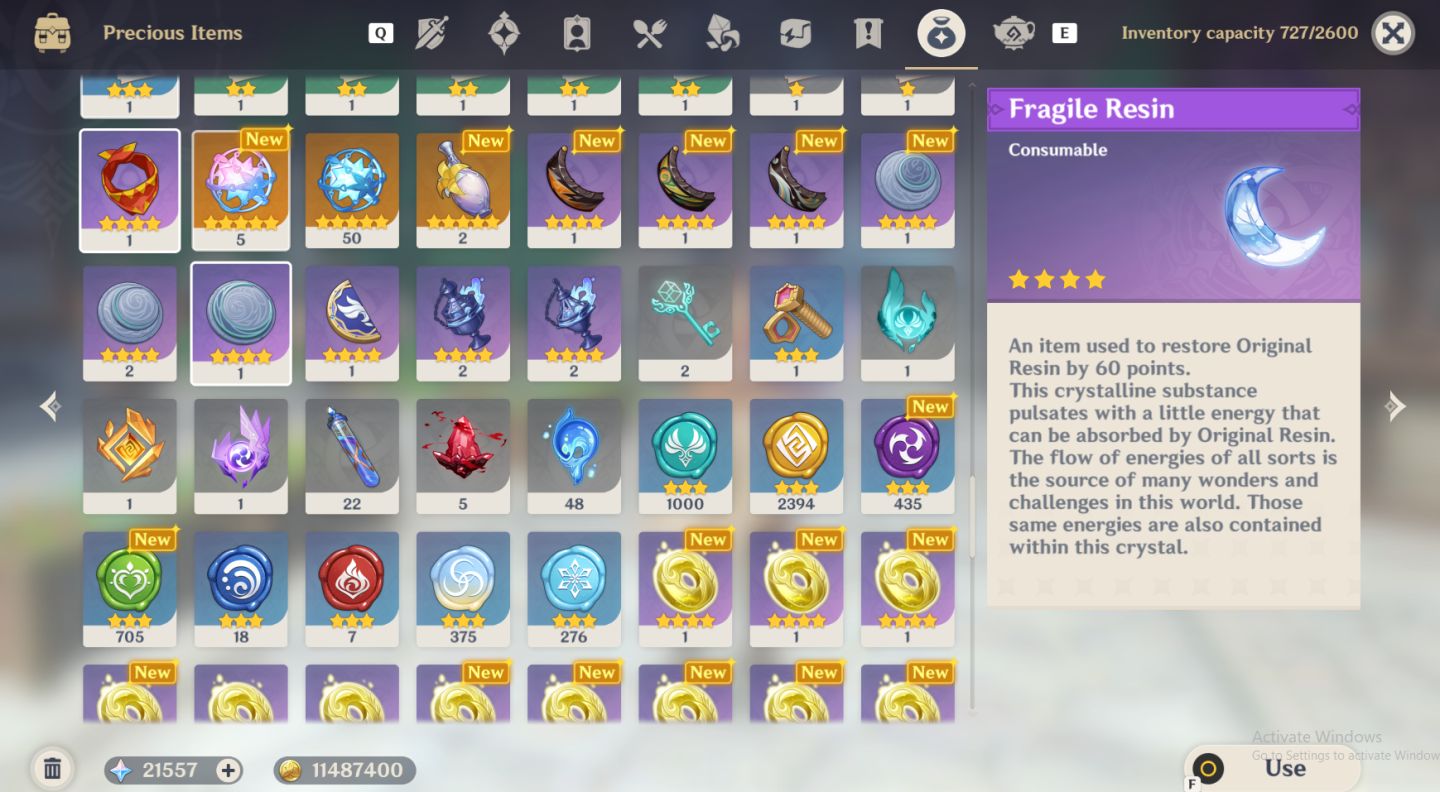 Reroll Account 140+ Limited Wishes Ar25+ Server America