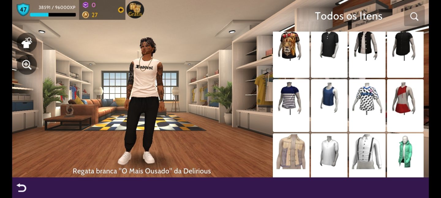 Conta de Avakin Life