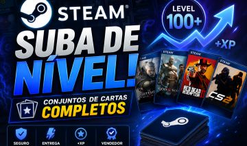 STEAM XP| CONJUNTOS DE CARTAS STEAM!! | SUBIR NIVEL RÁPIDO!! SEM LOGUIN