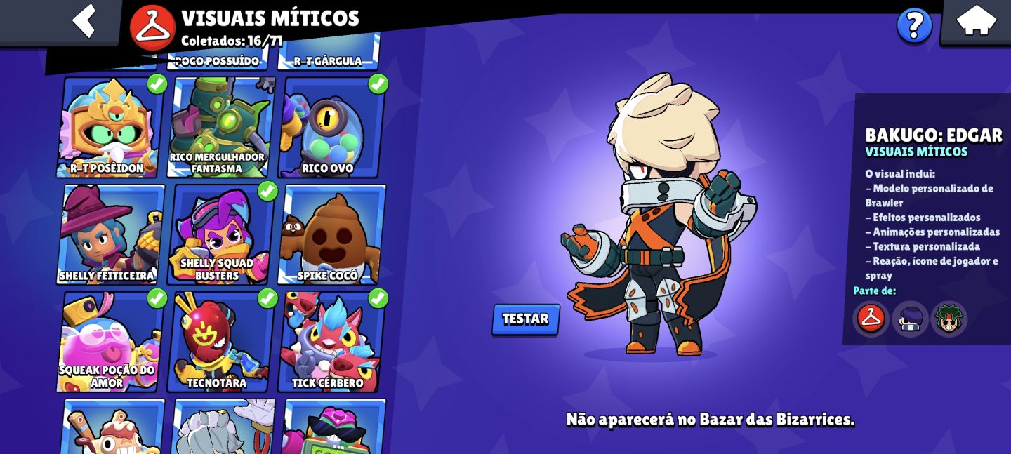 Conta Brawl Stars 100k troféus