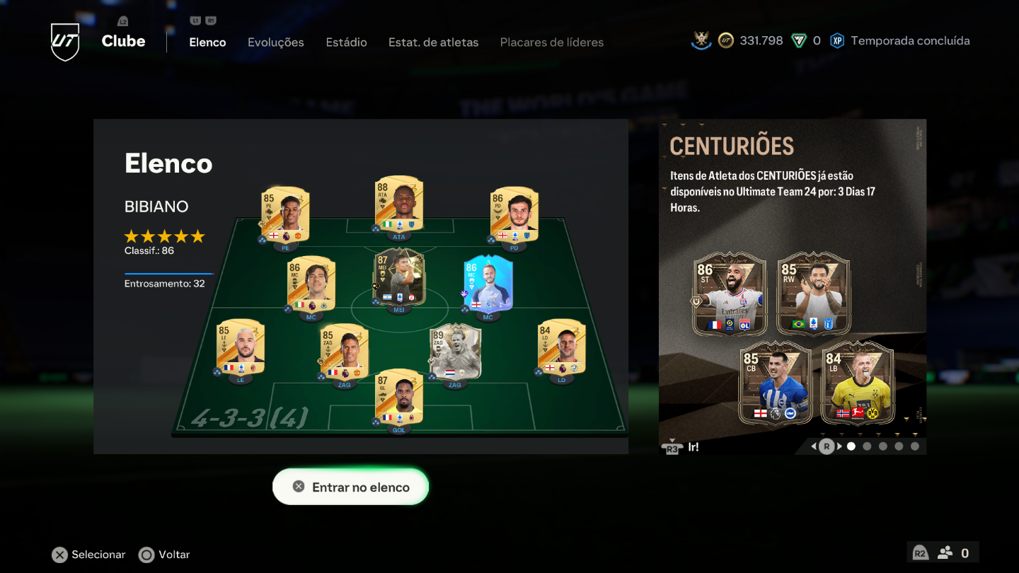Conta EA FC 24 PC versao ultimate 330k coins.