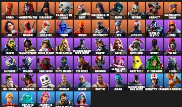CONTA FORTNITE -55 SKINS | PODE ALTERAR E-MAIL | Calamity, Drift, Lynx, DeadPool