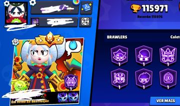 Conta Brawl Stars Endgame 110K+ Troféus - 107/107 Brawlers