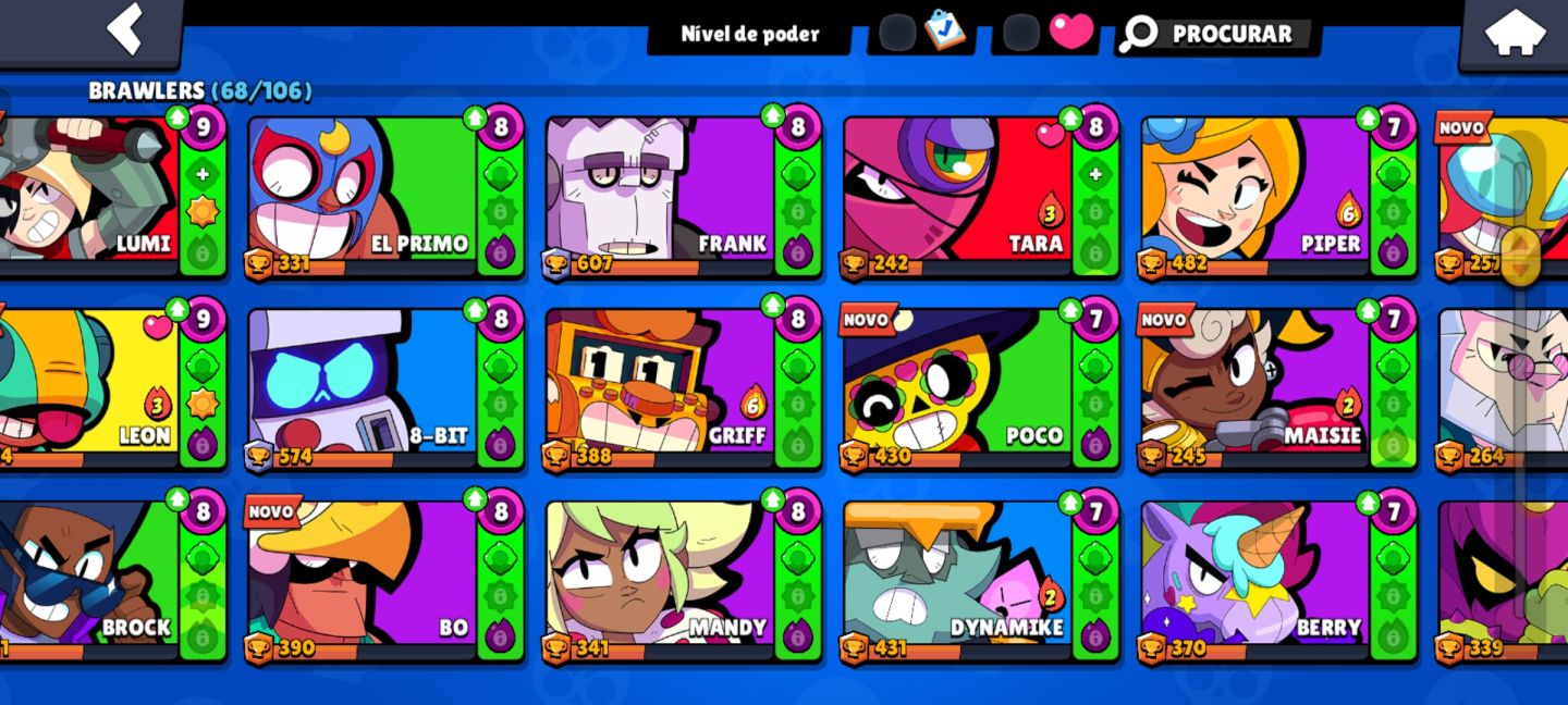 Melhor conta para evoluir