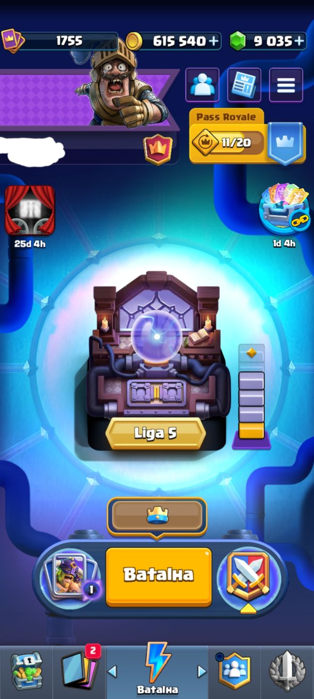 Conta clash royale