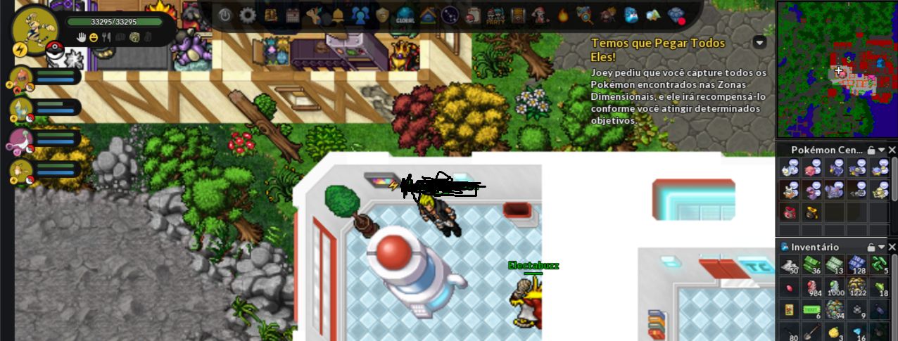 Conta Raibolt lv 253 com pokes Ocean 1kk cash email proprio
