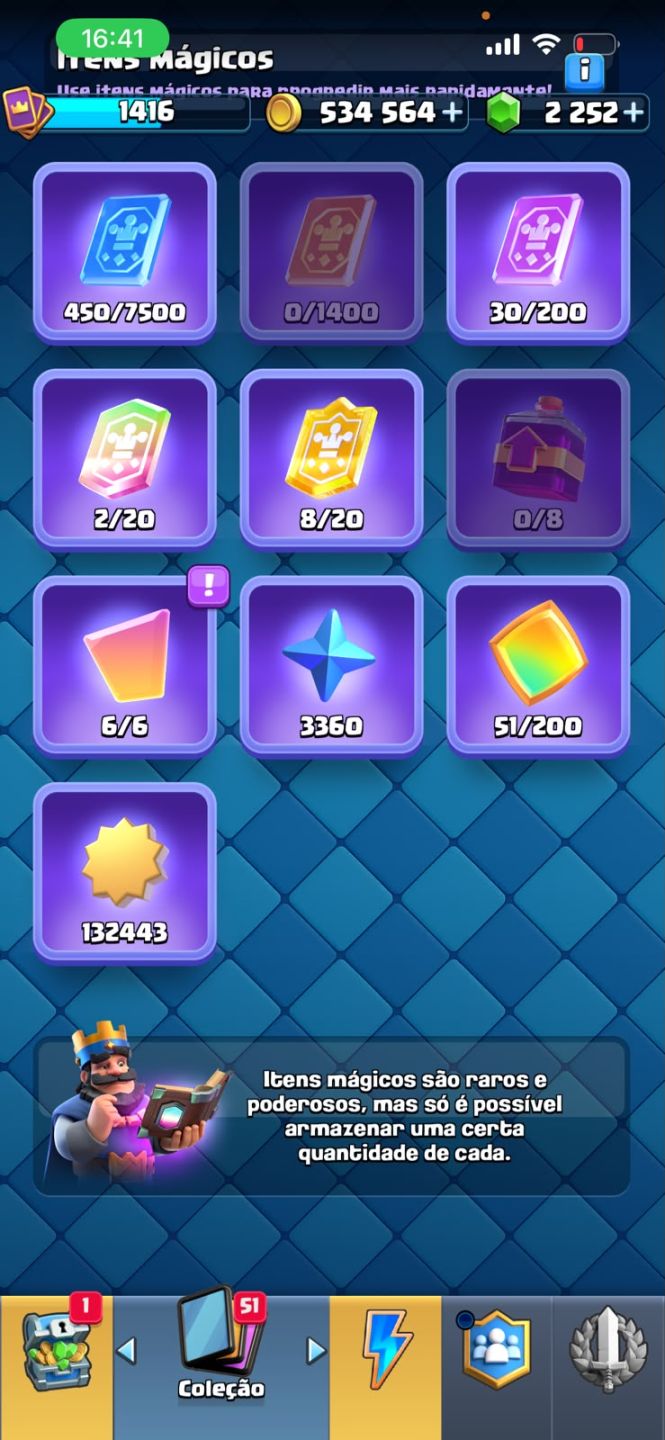 CONTA 10600 DE TROFEU CLASH ROYALE