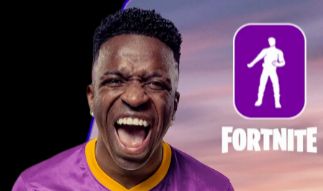 EMOTE BAILA DO VINICIUS JR. EXCLUSIVO FORTNITE X VIVO